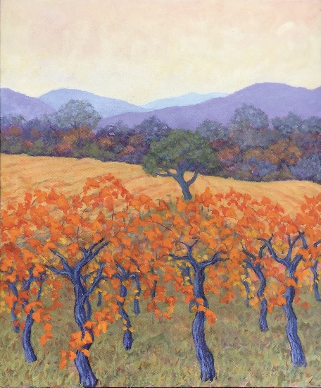 Orange Sonoma Vines