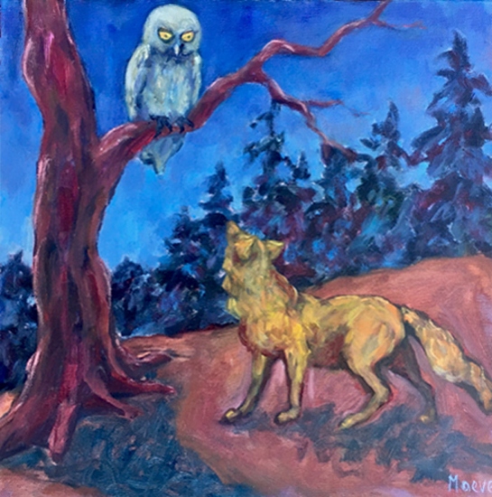 Maeve Croghan's Owl & Fox