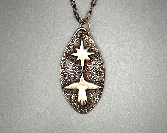 Bird Star Necklace #206