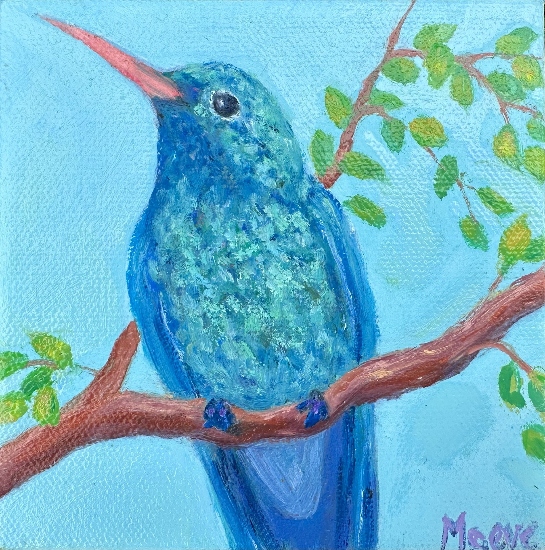Maeve Croghan's Blue Hummingbird