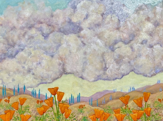 Poppies & Clouds