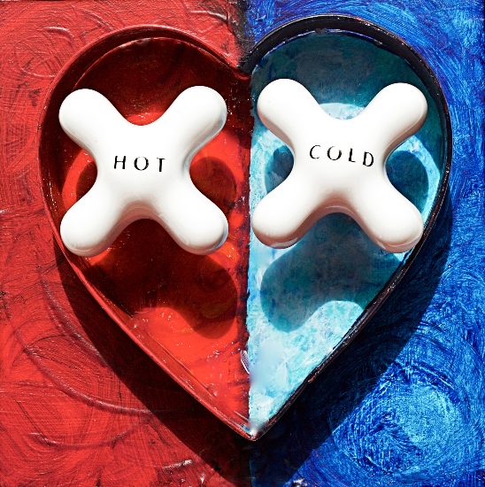 hot/cold heart
