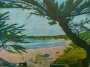 Anita Toney's Bright Moments V: Carmel Beach Scene