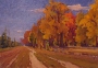 Vasily Belikov's Golden autumn