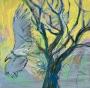 Pauline Crowther Scott's Turkey Vulture, Yellow Sky